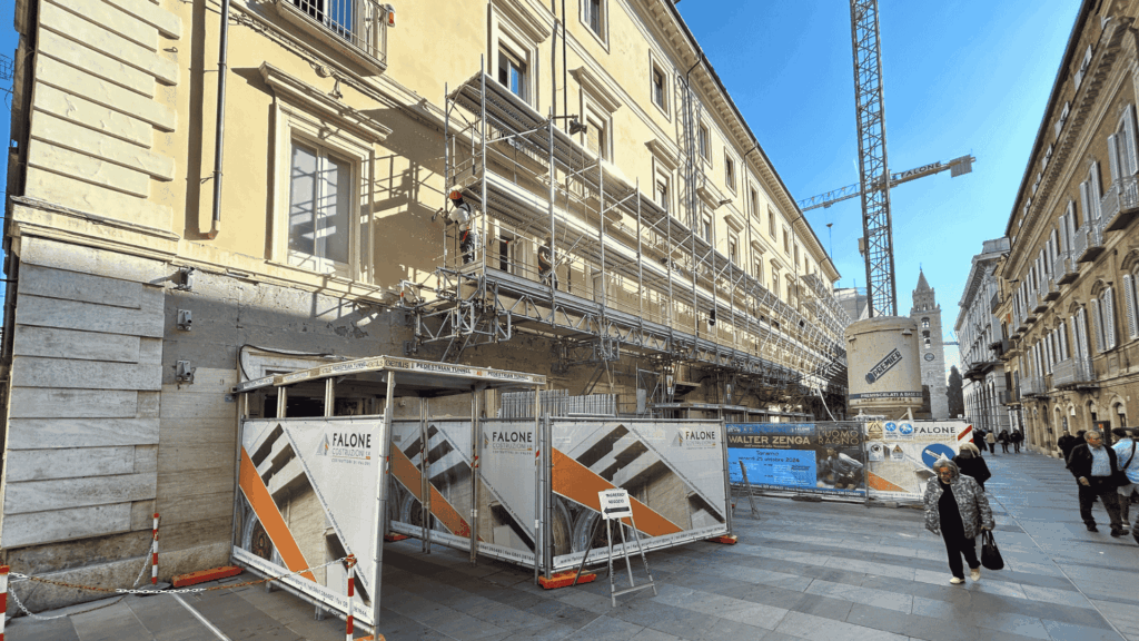 Condominio San Giorgio, intervento post-sisma su edificio a uso misto a Teramo